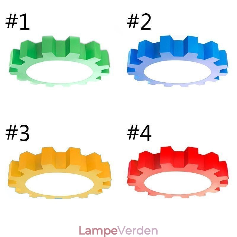 Tegnefilm Loftslampe Moderne Flush Mount