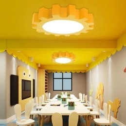 Tegnefilm Loftslampe Moderne Flush Mount