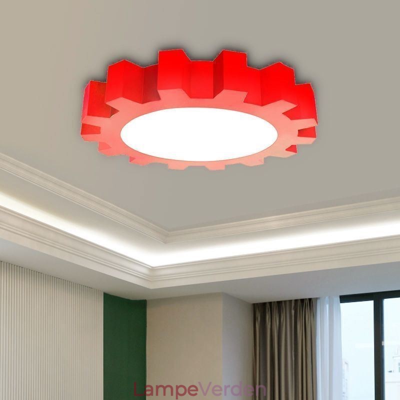 Tegnefilm Loftslampe Moderne Flush Mount