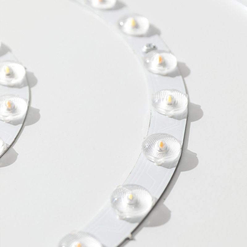 Moderne Loftslampe Akryl Rund Loftslampe