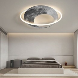 Loftslampe Flush Mount Moon Loftslampe