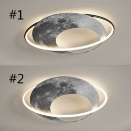 Loftslampe Flush Mount Moon Loftslampe