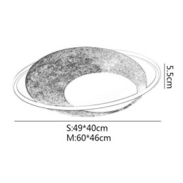 Loftslampe Flush Mount Moon Loftslampe
