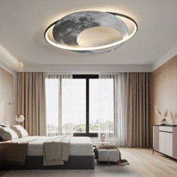 Loftslampe Flush Mount Moon Loftslampe