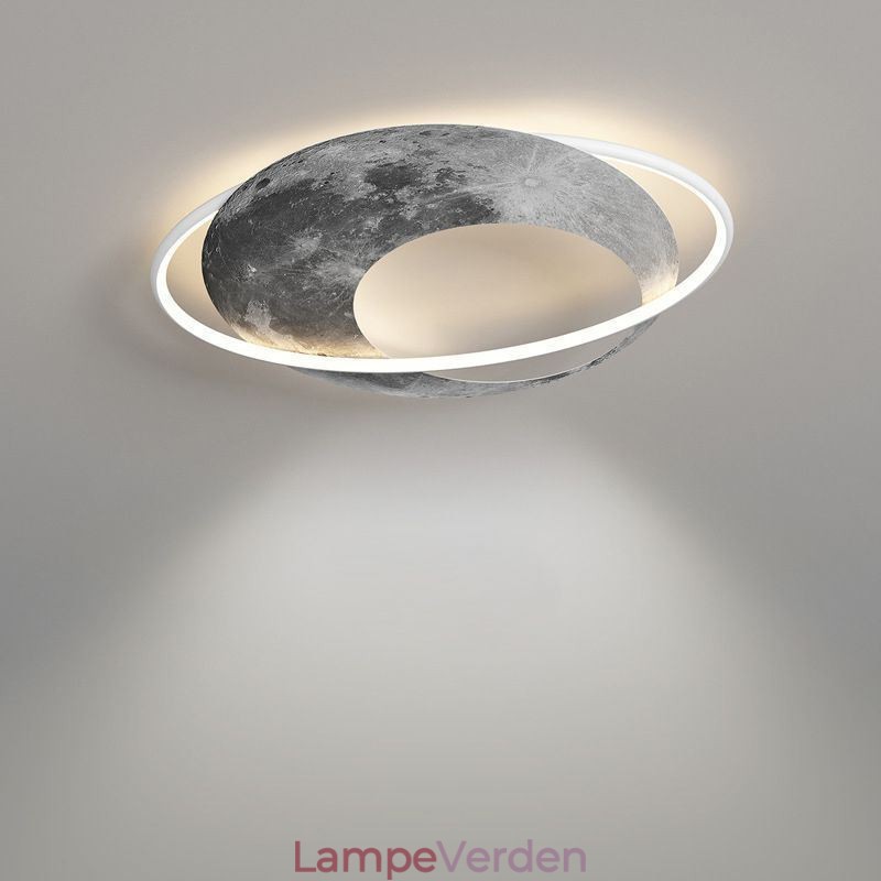 Loftslampe Flush Mount Moon Loftslampe