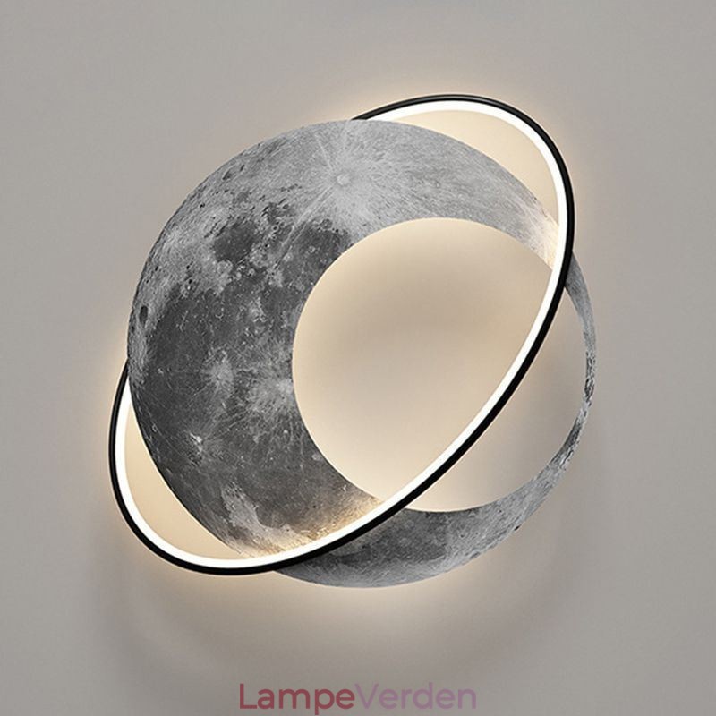 Loftslampe Flush Mount Moon Loftslampe