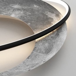 Loftslampe Flush Mount Moon Loftslampe