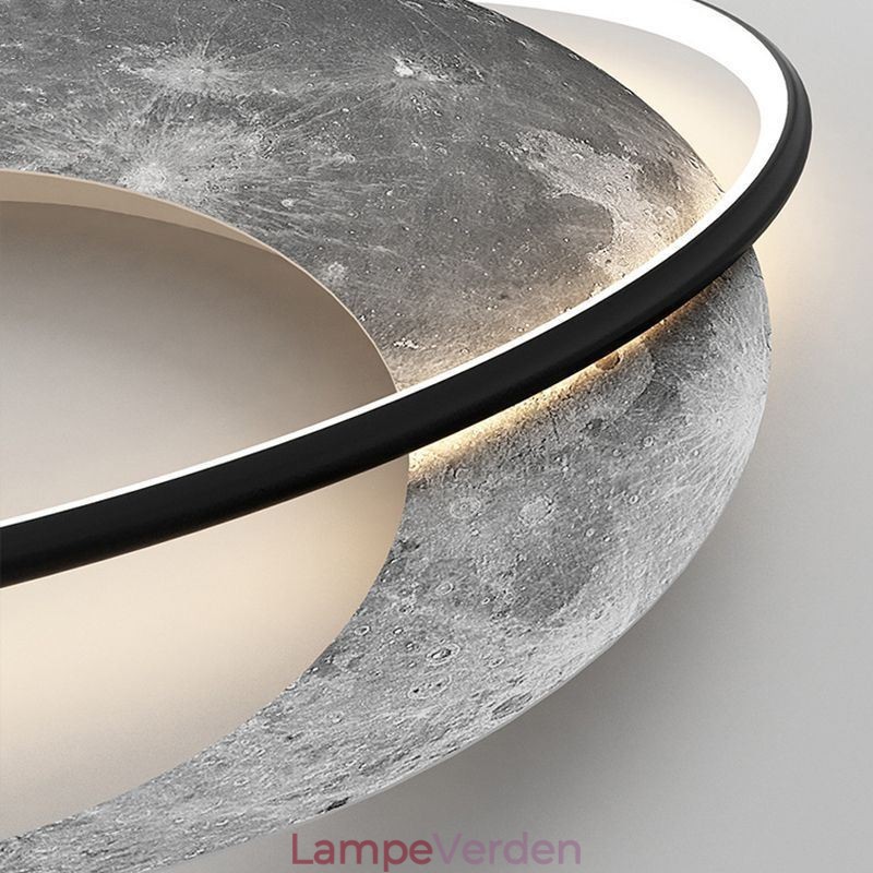 Loftslampe Flush Mount Moon Loftslampe