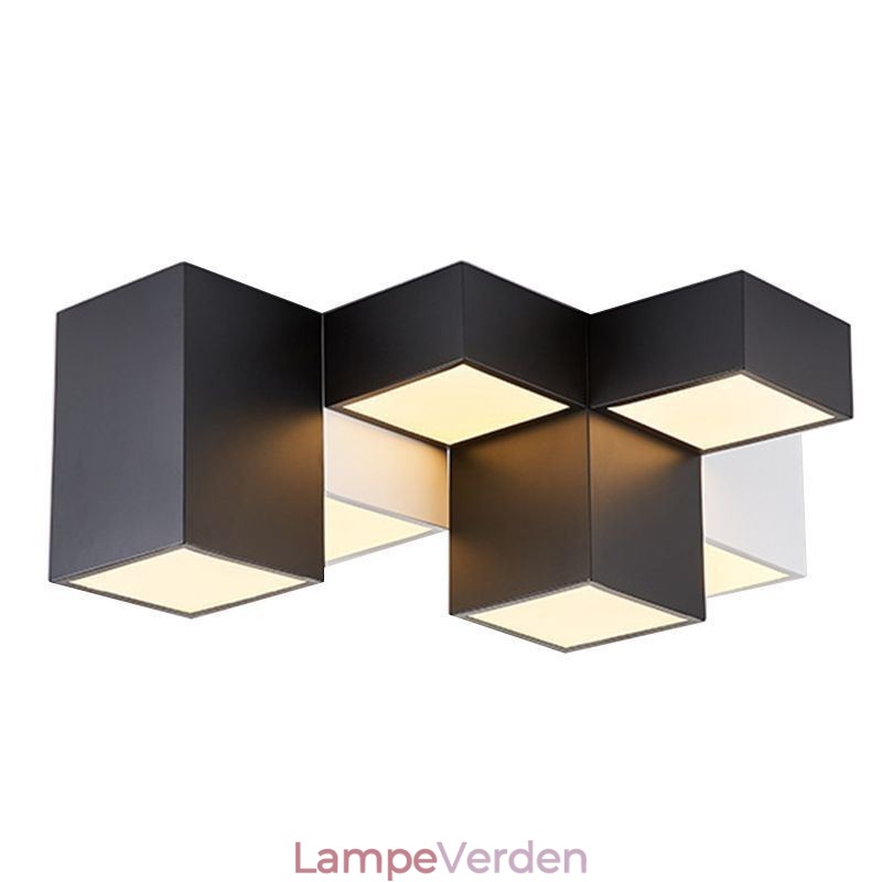 Moderne Loftslampe Rubik's Cube Loftsbelysning