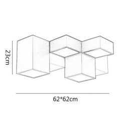 Moderne Loftslampe Rubik's Cube Loftsbelysning