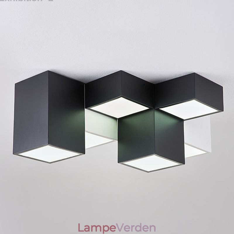 Moderne Loftslampe Rubik's Cube Loftsbelysning