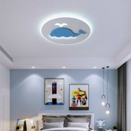Moderne Kreativ Loftslampe Whale Loftslampe
