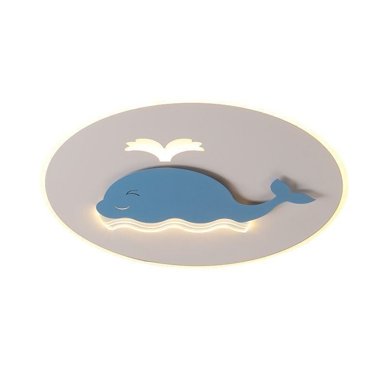 Moderne Kreativ Loftslampe Whale Loftslampe