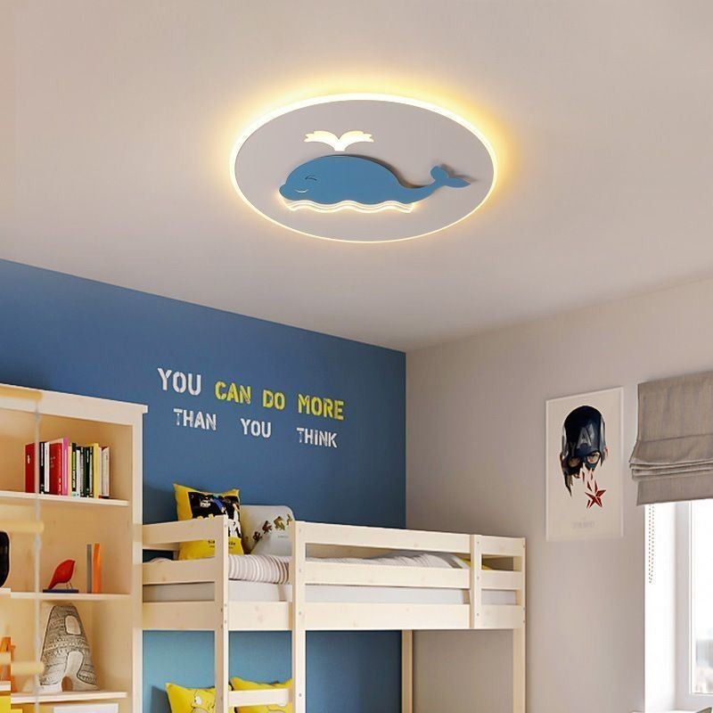Moderne Kreativ Loftslampe Whale Loftslampe