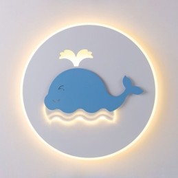 Moderne Kreativ Loftslampe Whale Loftslampe