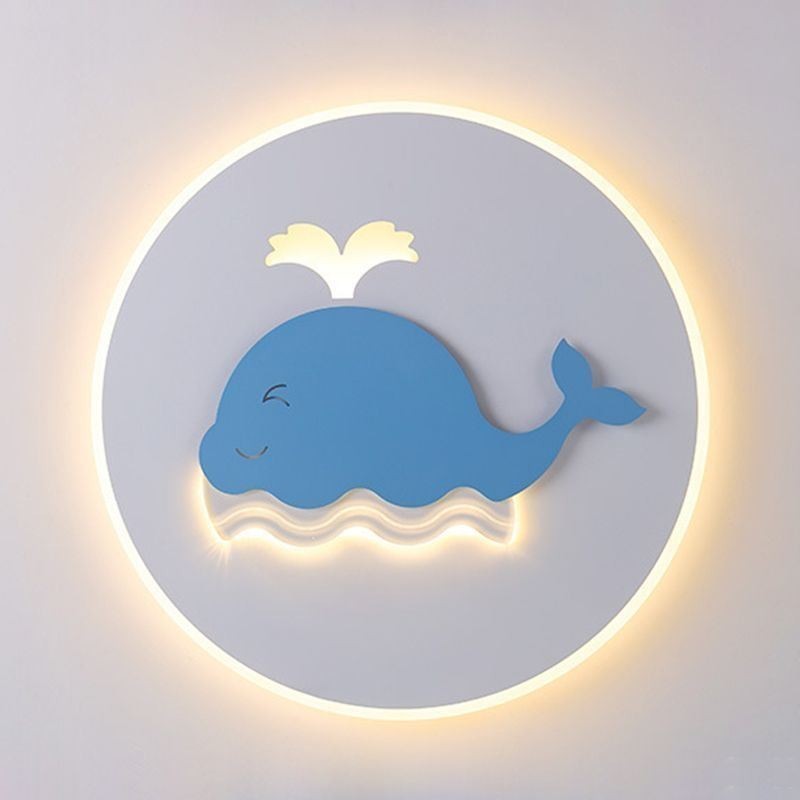 Moderne Kreativ Loftslampe Whale Loftslampe
