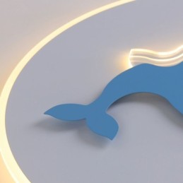 Moderne Kreativ Loftslampe Whale Loftslampe