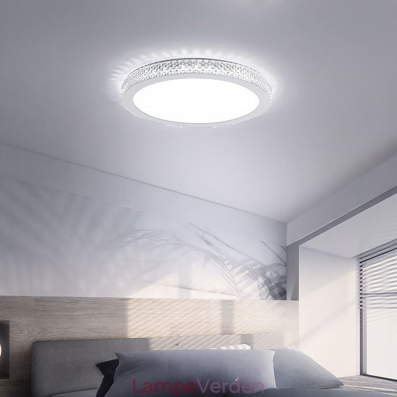 Moderne loftslys Shinny Diamond Flush Mount