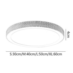 Moderne loftslys Shinny Diamond Flush Mount