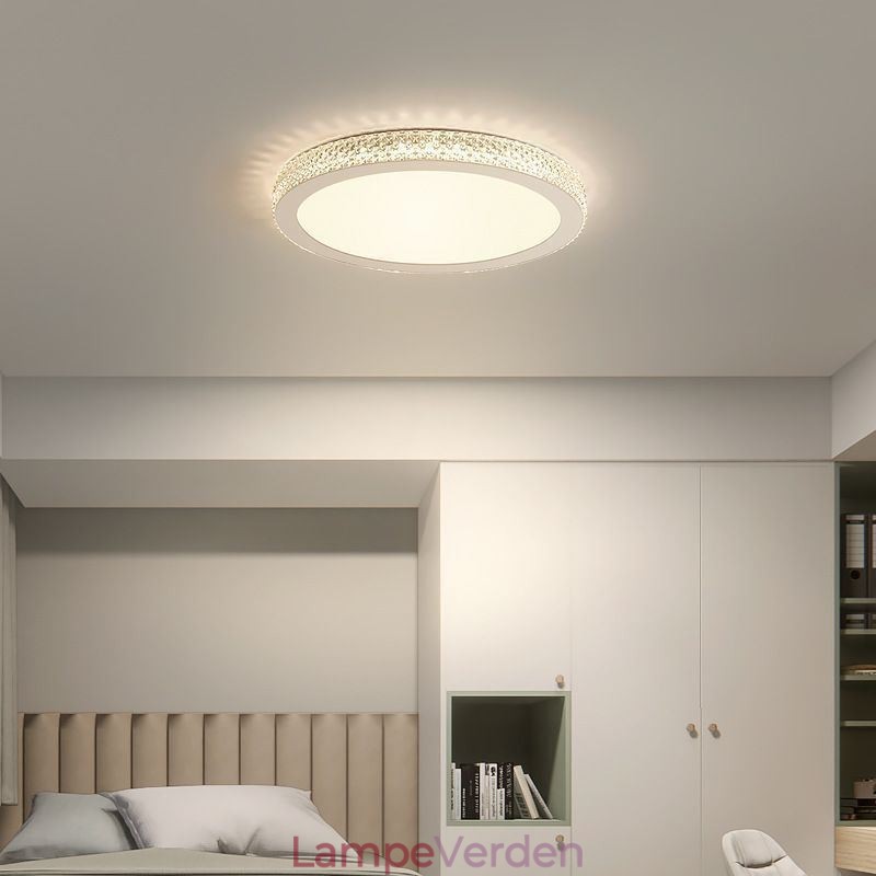 Moderne loftslys Shinny Diamond Flush Mount
