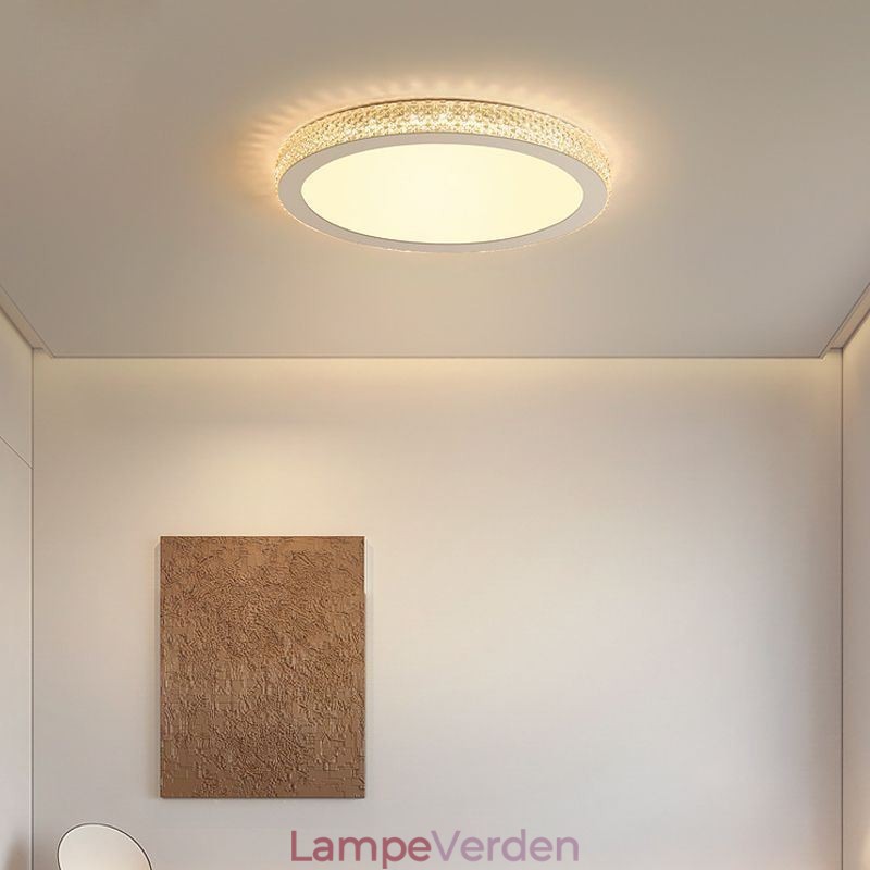 Moderne loftslys Shinny Diamond Flush Mount