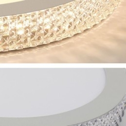 Moderne loftslys Shinny Diamond Flush Mount