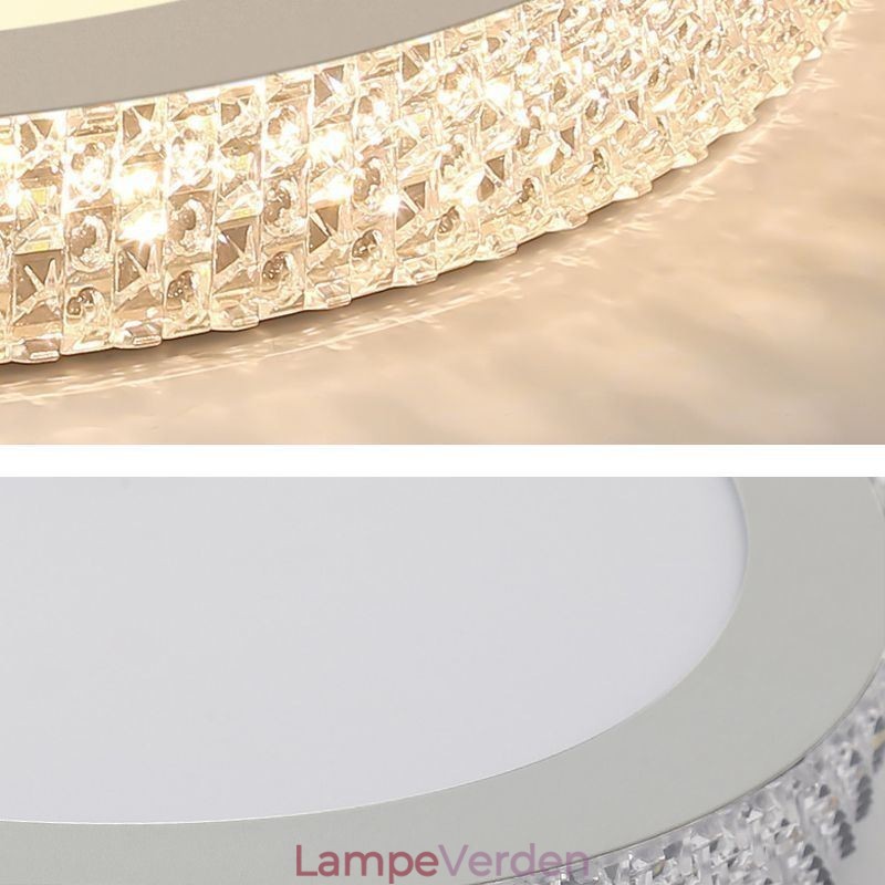 Moderne loftslys Shinny Diamond Flush Mount