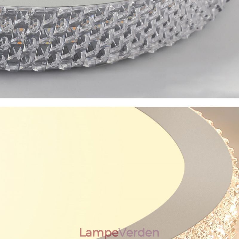 Moderne loftslys Shinny Diamond Flush Mount
