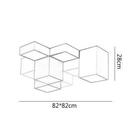 Moderne Loftslys Cube Loftslampe