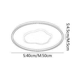 Moderne Loftslampe Rund Sky Loftslampe