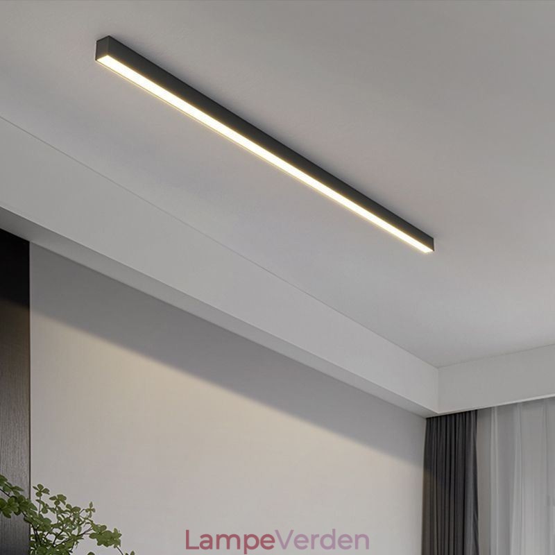 Moderne Loftslampe Lang Strip Overflademonteret Loftslampe