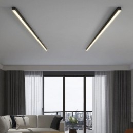 Moderne Loftslampe Lang Strip Overflademonteret Loftslampe