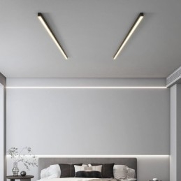 Moderne Loftslampe Lang Strip Overflademonteret Loftslampe