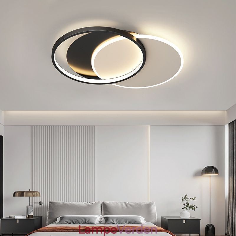 Creative Loftslampe Rund Cirkel Loftslampe