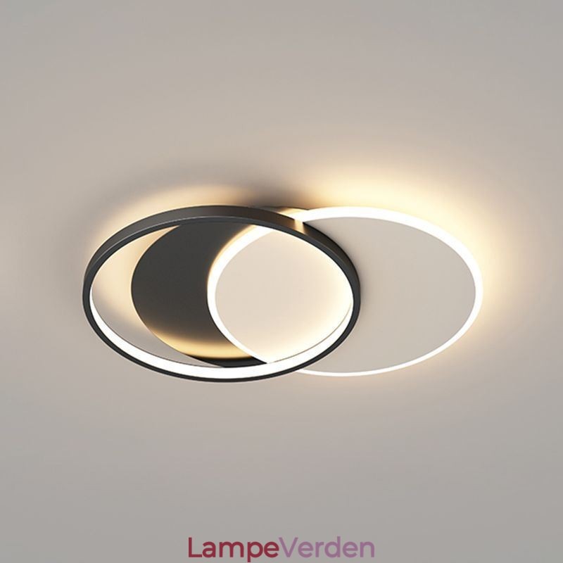 Creative Loftslampe Rund Cirkel Loftslampe