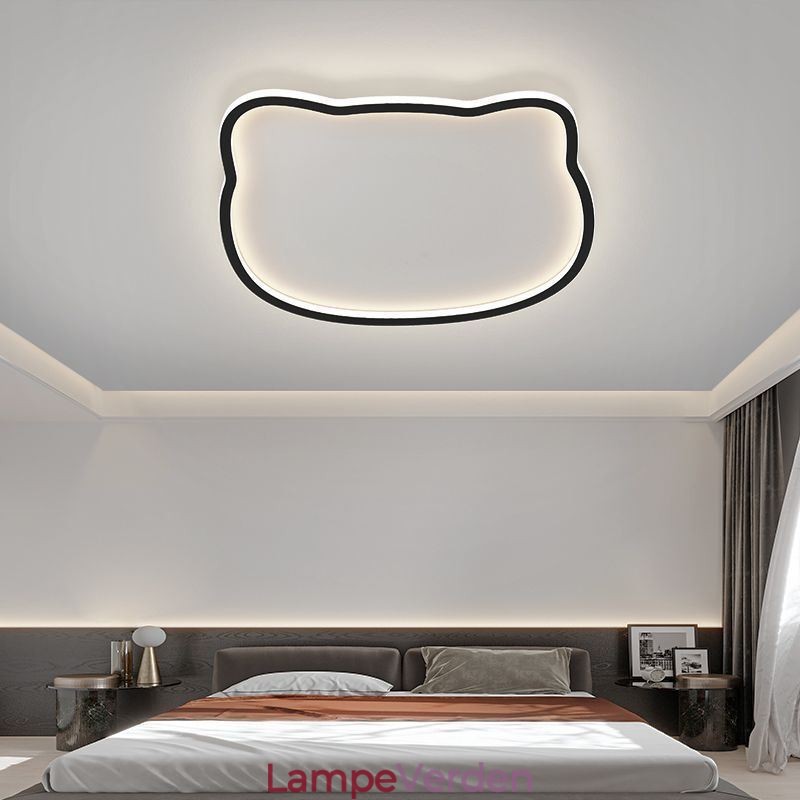 Moderne loftslamper Cat Face loftslampe
