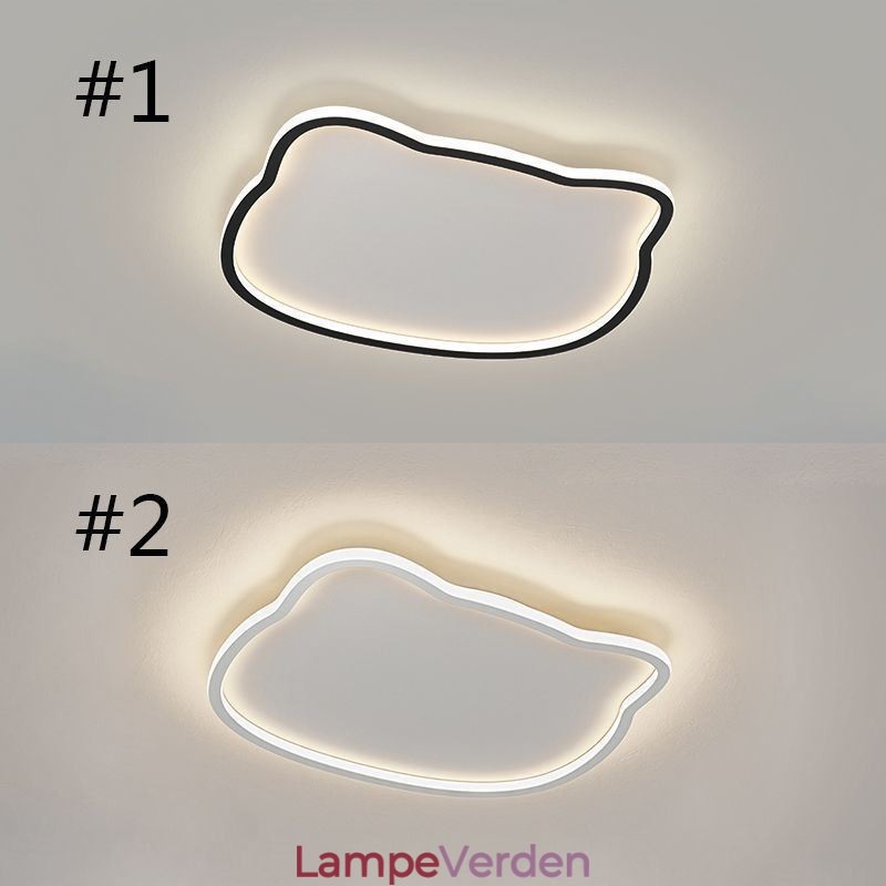 Moderne loftslamper Cat Face loftslampe