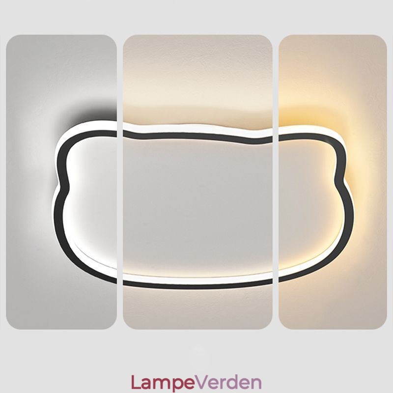 Moderne loftslamper Cat Face loftslampe