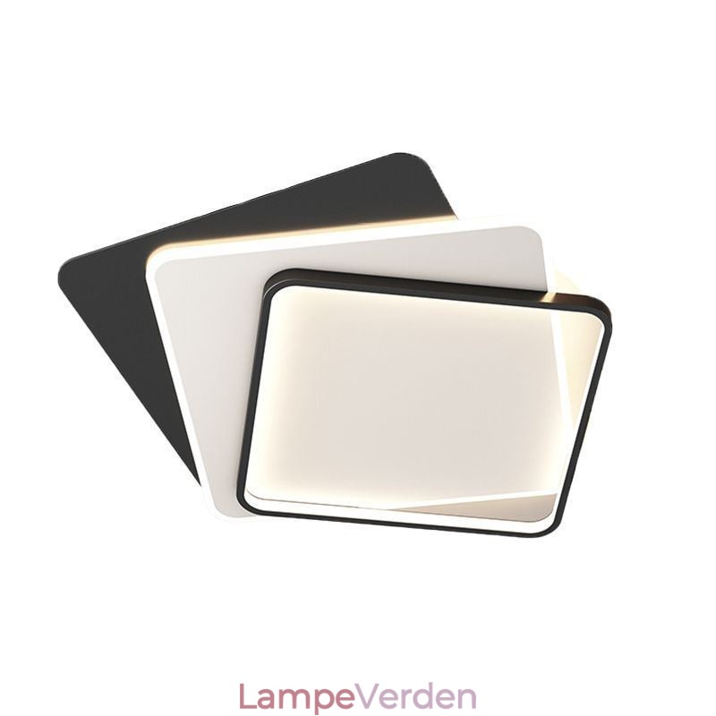 Kreativt loftslys Firkantet loftslampe