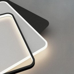 Kreativt loftslys Firkantet loftslampe