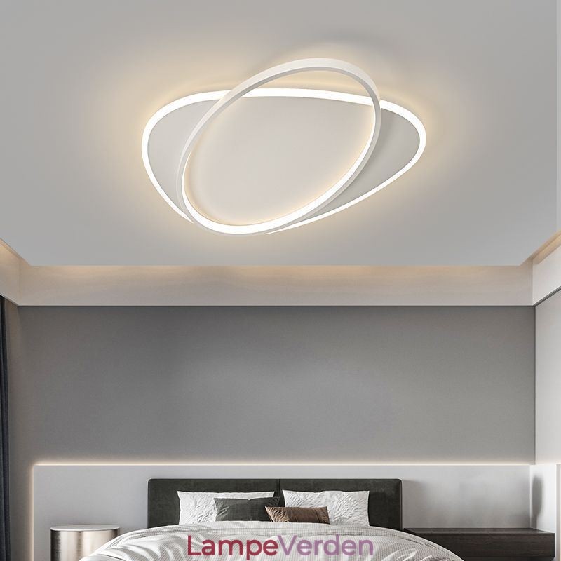 Moderne Loftslampe Oval Loftslampe