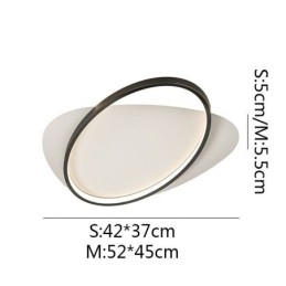 Moderne Loftslampe Oval Loftslampe