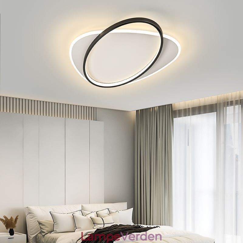 Moderne Loftslampe Oval Loftslampe