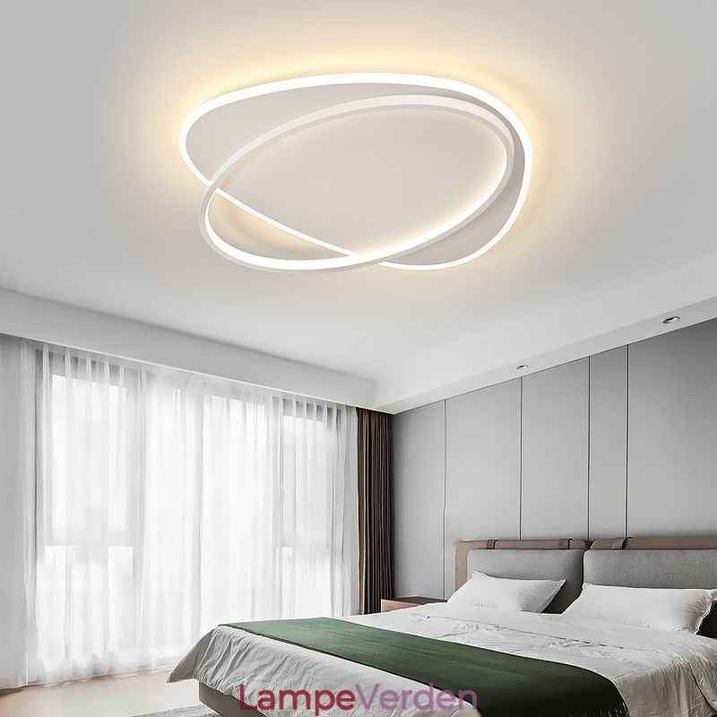 Moderne Loftslampe Oval Loftslampe