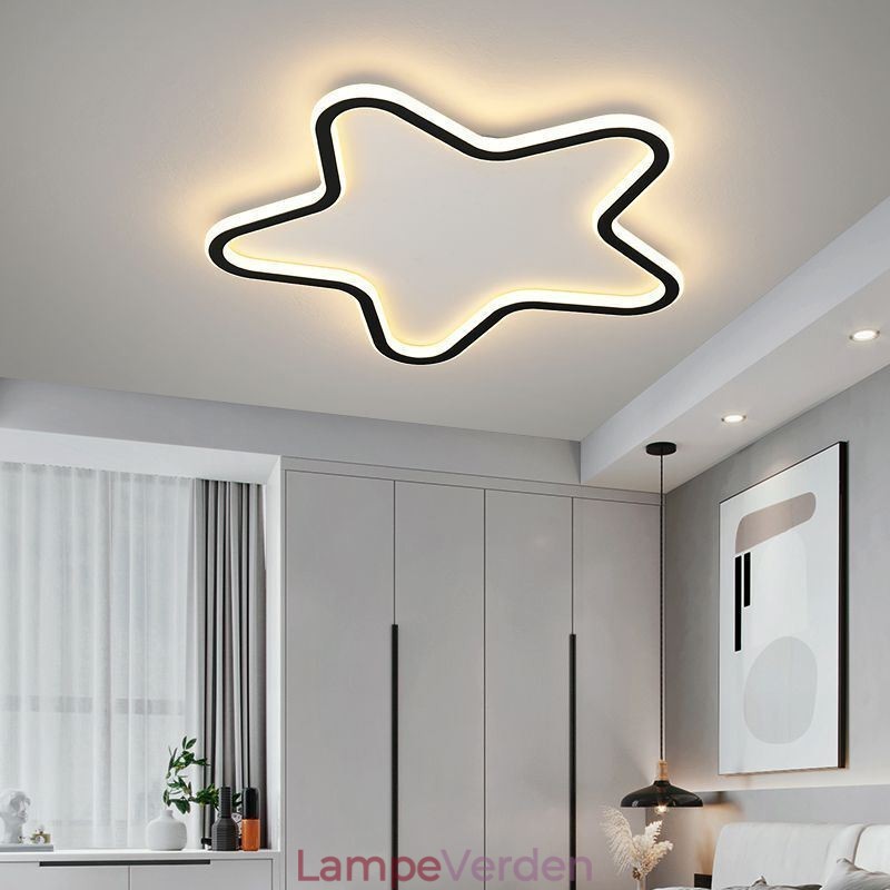 Moderne Loftslampe Stjerneform Loftslampe