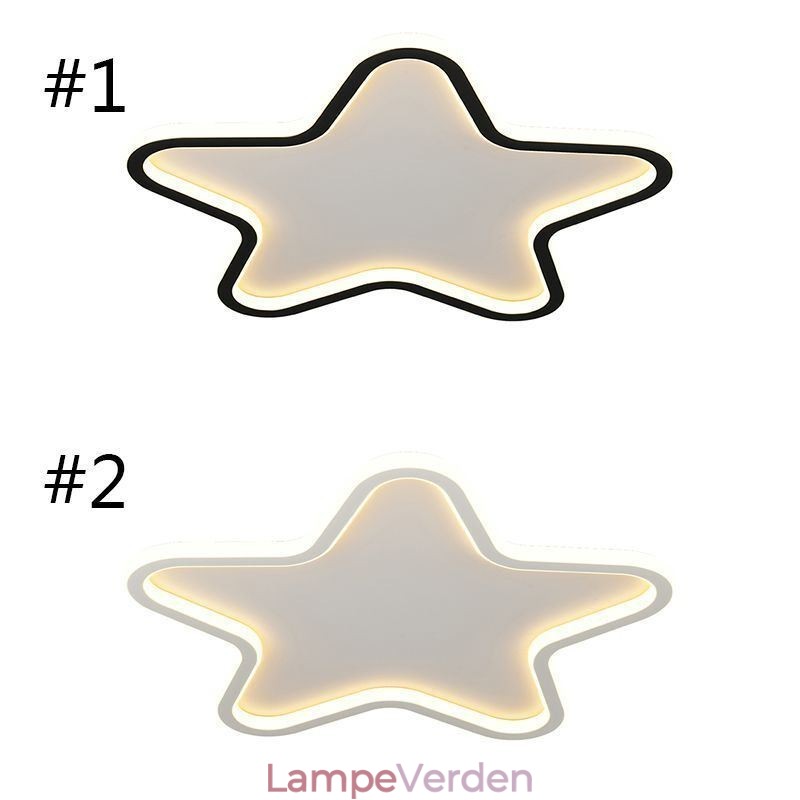 Moderne Loftslampe Stjerneform Loftslampe