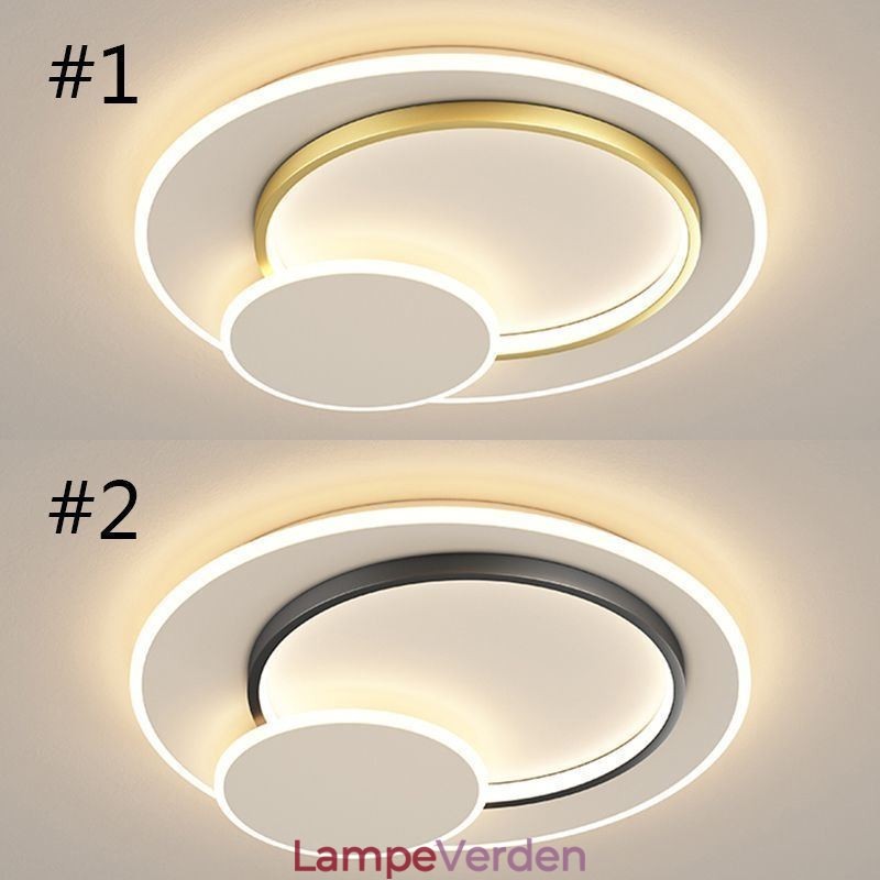 Moderne Loftslampe Rund Loftslampe