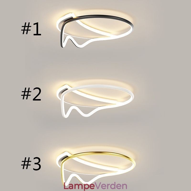 Moderne Loftslampe Home Decor Ring Loftslampe