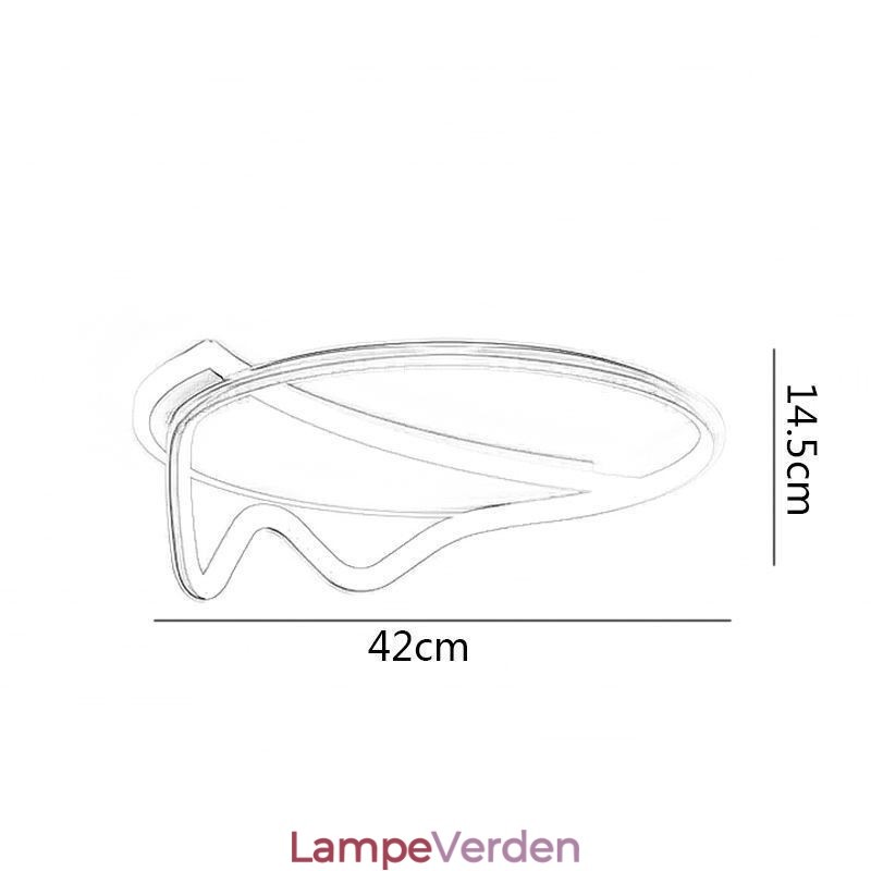 Moderne Loftslampe Home Decor Ring Loftslampe