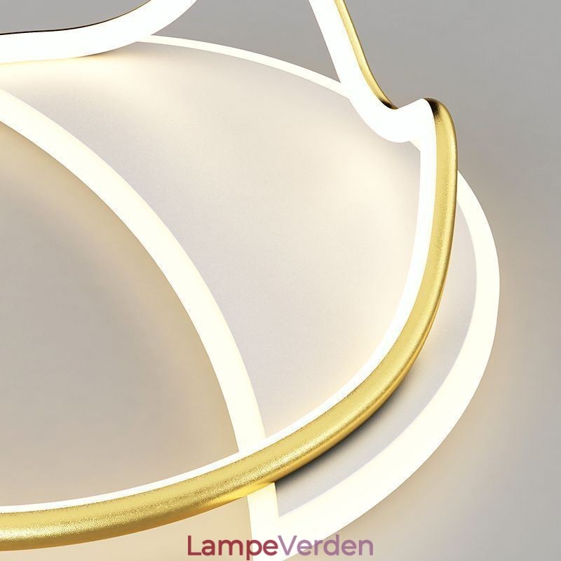 Moderne Loftslampe Home Decor Ring Loftslampe